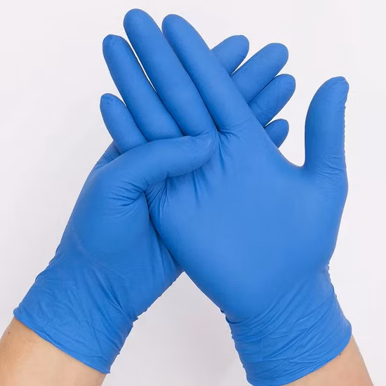 Смотровые одноразовые нитриловые перчатки, неопудренные смотровые нитриловые перчатки, производитель медицинских товаров